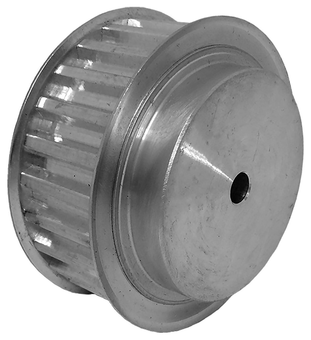 40T10/25-2 - Aluminum Metric Pulleys